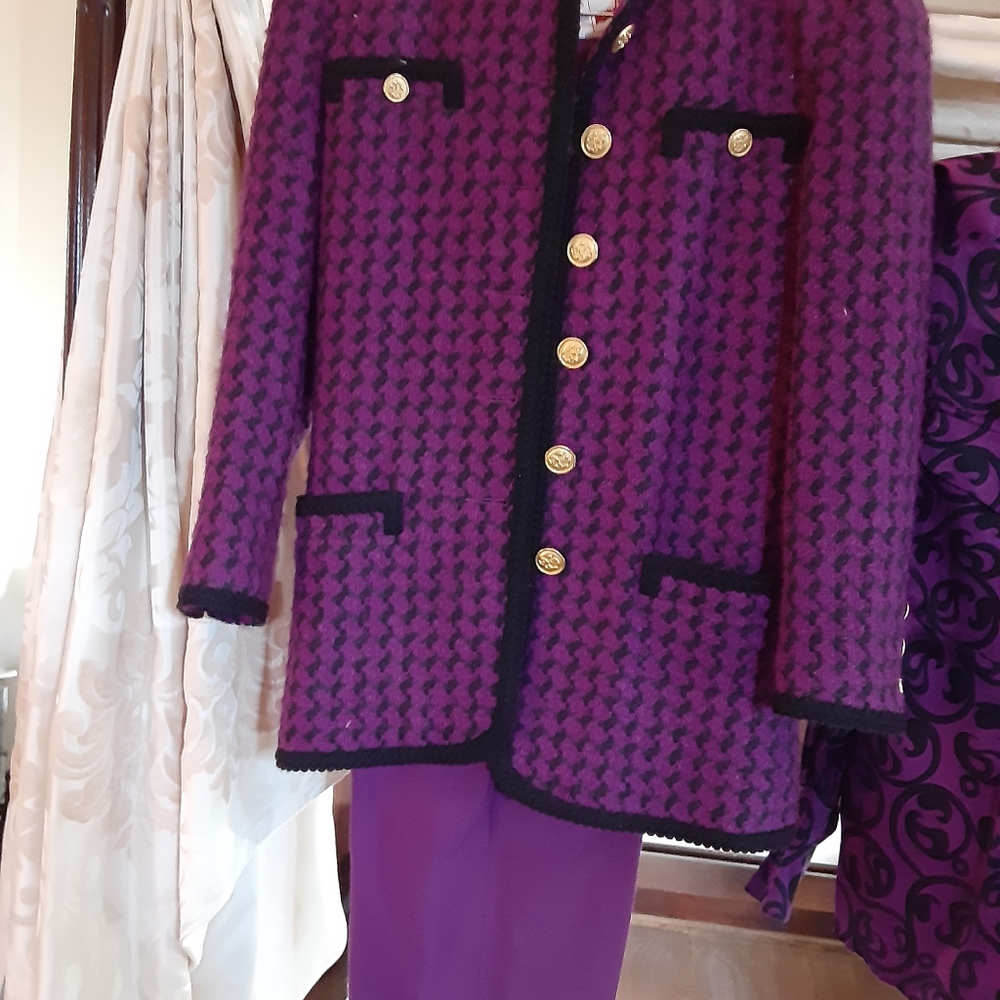 Beautiful Mondi purple ensemble, jacket